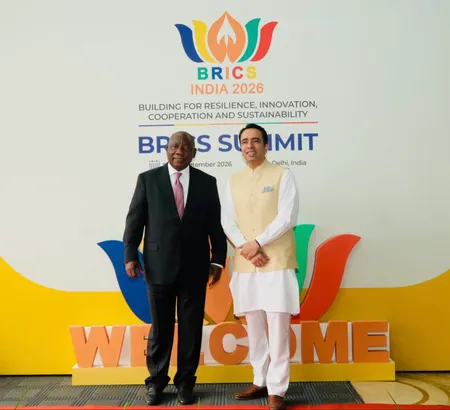 ब्रिक्स सम‍िट 2026: दक्षिण अफ्रीका, युगांडा और उरुग्वे से भारत पहुंचे व‍िदेशी मेहमान, जोरदार स्‍वागत