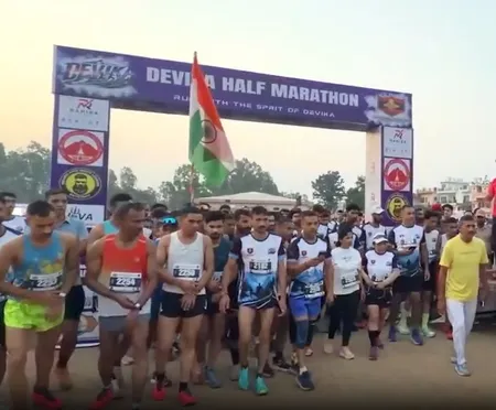 उधमपुर: भारतीय सेना और स्थानीय प्रशासन के सहयोग से मैराथन का आयोजन