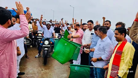 पीएम मोदी के जन्मस्थान वडनगर पहुंचेगा चार धामों का पवित्र जल, भाजपा की सेवा संकल्प बाइक यात्रा शुरू