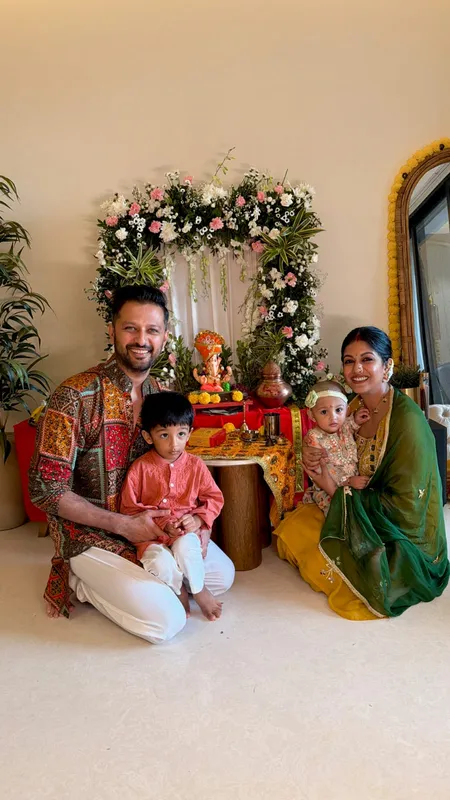 इशिता दत्ता ने बच्चों के साथ किया गणपति सेलिब्रेशन, बोलीं-'उनकी खुशी इन पलों को और खास बना देती है'