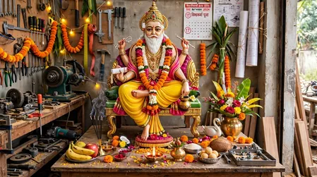 कब है विश्वकर्मा पूजा? तारीख से लेकर शुभ मुहूर्त और विधि तक जानें सब कुछ कब है विश्वकर्मा पूजा? तारीख से लेकर शुभ मुहूर्त और विधि तक जानें सब कुछ
