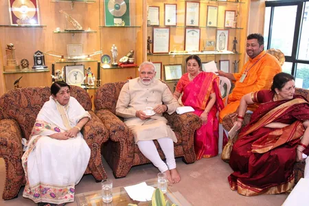 जब लता मंगेशकर ने कहा- 'नरेंद्र भाई बाकी नेताओं से अलग, उनका ध्यान लोगों के लिए कुछ करने पर रहता है'