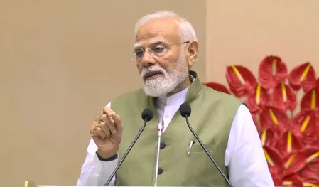 क्लीन मोबिलिटी और ग्रीन हाइड्रोजन में तेजी से आगे बढ़ता भारत, ये नए युग की शुरुआत : पीएम मोदी क्लीन मोबिलिटी और ग्रीन हाइड्रोजन में तेजी से आगे बढ़ता भारत, ये नए युग की शुरुआत : पीएम मोदी