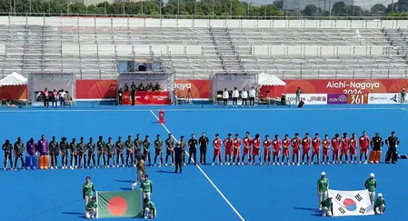 एशियन गेम्स: साउथ कोरिया के हॉकी मैच में बजा उत्तर कोरिया का राष्ट्रगान, आयोजन समिति को मांगनी पड़ी माफी