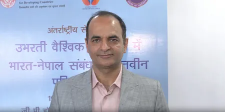 प्राकृतिक आपदा में भारत नेपाल का पहला और सबसे बड़ा मददगार: आरआईएस डीजी प्रो. सचिन शर्मा
