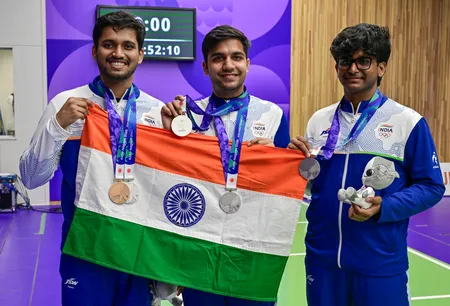 'यह मेडल मेरे लिए खास है', पार्थ माने ने कोच और माता-पिता को समर्पित किया टीम सिल्वर मेडल