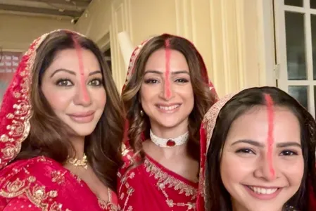 गौरी प्रधान ने मनाई पहली छठ पूजा, 'क्योंकि सास भी कभी बहू थी 2' के सेट से शेयर की तस्वीरें