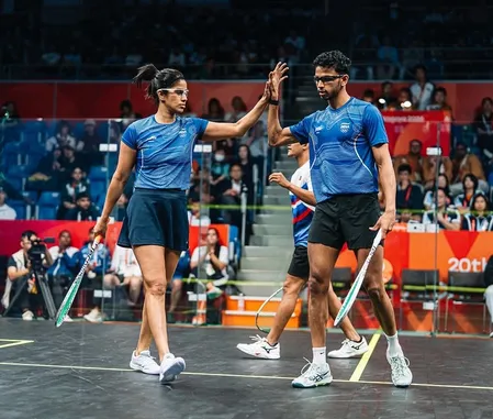 एशियन गेम्स 2026: जोशना-सेंथिलकुमार की जोड़ी को ब्रॉन्ज मेडल से करना पड़ा संतोष, सेमीफाइनल में मिली हार