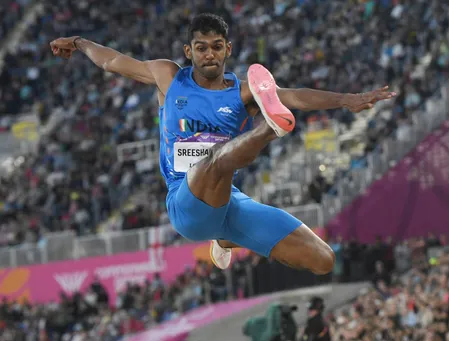 एशियन गेम्स: श्रीशंकर, डेविड पट्टुराज ने लॉन्ग जंप फाइनल के लिए क्वालीफाई किया