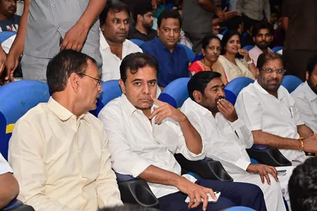 केटी रामाराव ने पार्टी के अन्य नेताओं के साथ देखी एक्टर नानी की फिल्म ‘द पैराडाइज’