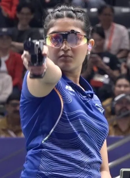 एशियन गेम्स 2026: शूटिंग से भारत की झोली में आया एक और मेडल, ईशा ने 25 मीटर पिस्टल स्पर्धा में जीता सिल्वर