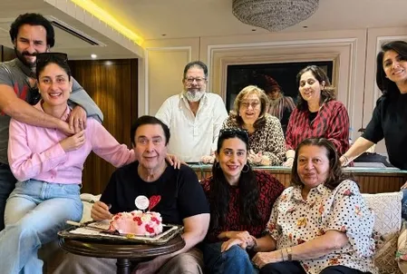 राज कपूर की बेटी रीमा जैन के 70वें जन्मदिन पर कपूर परिवार ने लुटाया प्यार