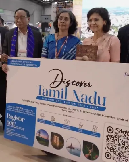 टूरिज्म एक्सपो जापान 2026 में तमिलनाडु ने पेश की सांस्कृतिक और बौद्ध विरासत की झलक, पर्यटकों को लुभाने की तैयारी