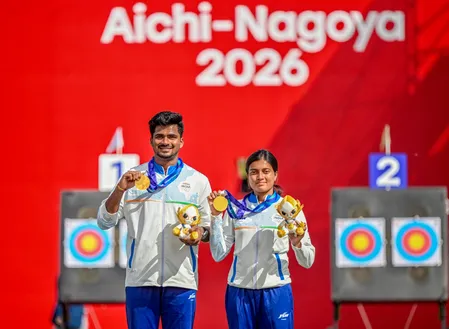 'कौशल और दृढ़ संकल्प का प्रदर्शन', तीरंदाज जोड़ी राजेश-चिकिता को गोल्ड जीतने पर राष्ट्रपति ने दी बधाई