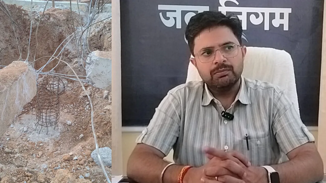 नवनिर्मित पानी की टंकी में तकनीकी खामियों के आरोप, ग्रामीणों ने जांच की उठाई मांग