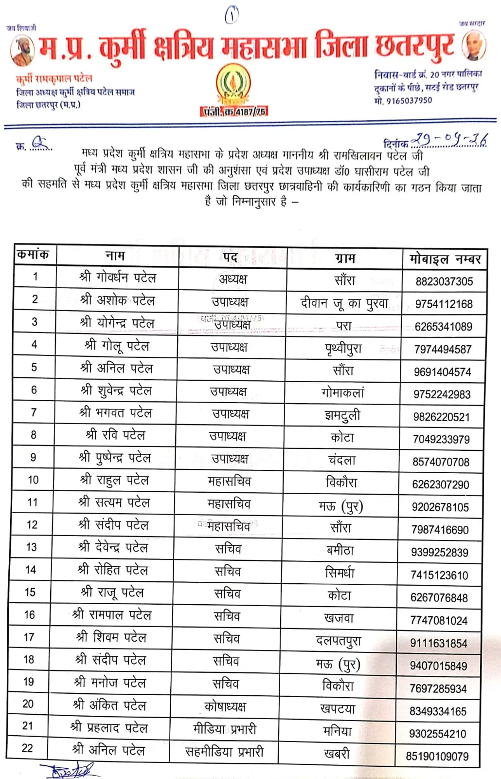PatelList1