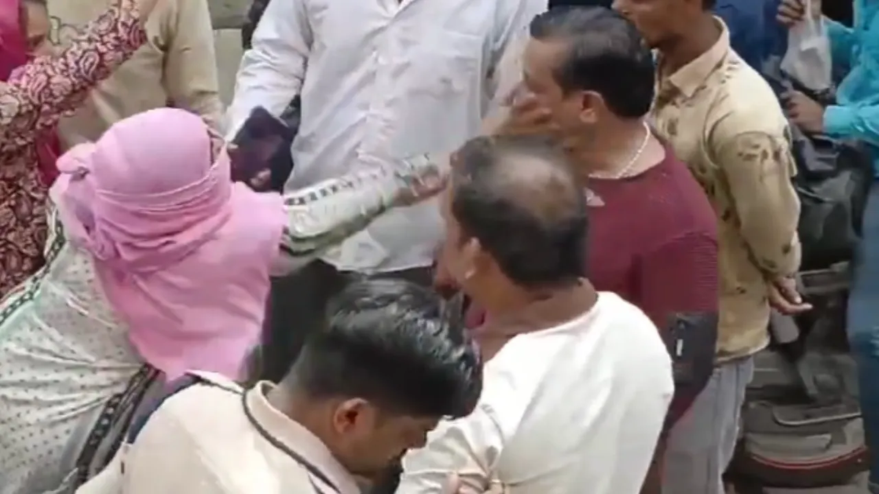 होटल में पत्नी को अधिवक्ता के साथ देखकर भड़का पति, सड़क तक पहुंचा विवाद