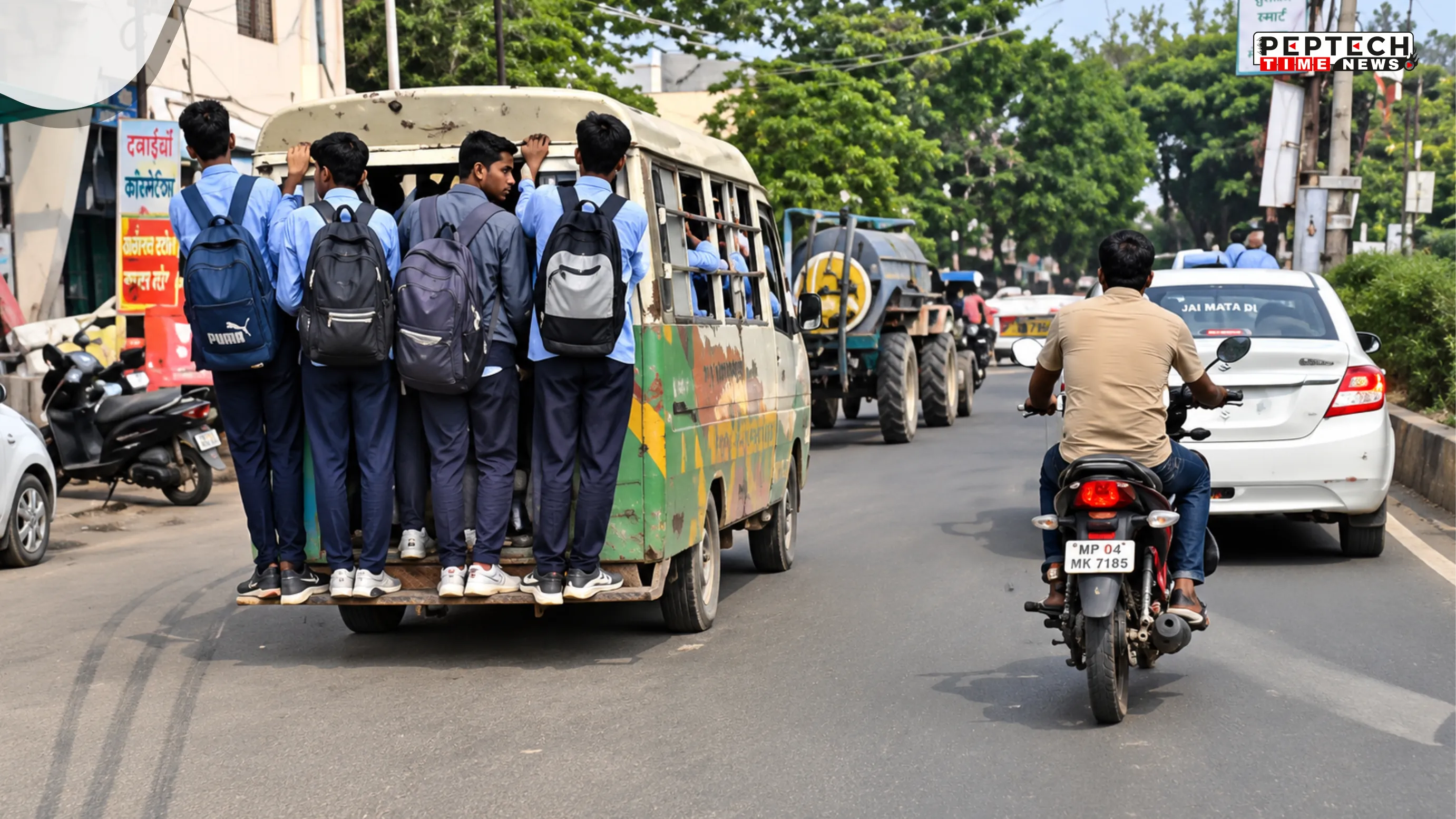 SchoolStudentinauto