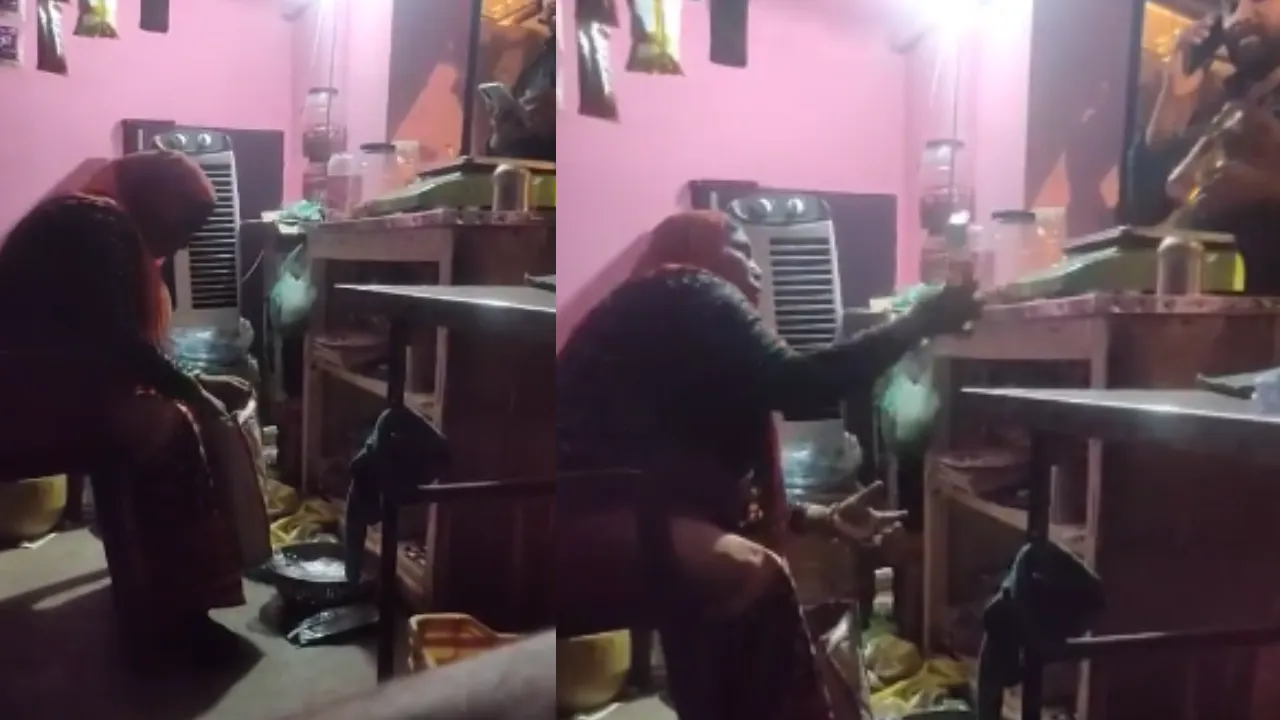 स्कूल के सामने किराना दुकान से शराब बिक्री का आरोप
