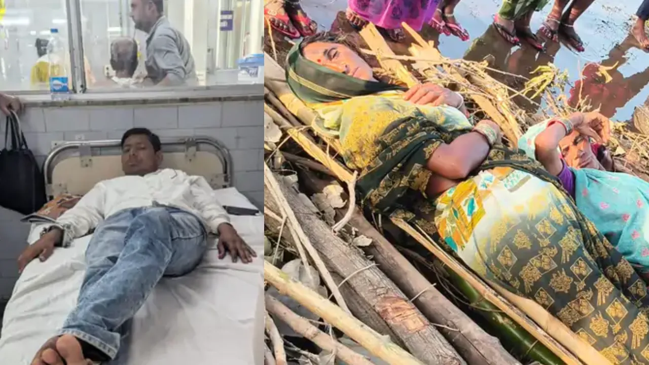 अनशनकारी अमित भटनागर रीवा अस्पताल शिफ्ट, ग्रामीणों का ऐलान — जब तक समाधान नहीं, धरना जारी रहेगा