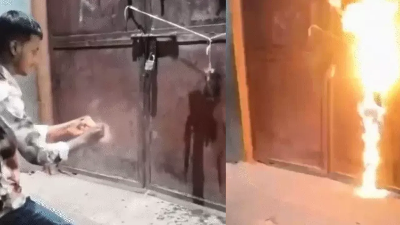 झांसी में चूहे को रस्सी से बांधकर पेट्रोल छिड़का और जिंदा जलाया, सोशल मीडिया पर वीडियो वायरल