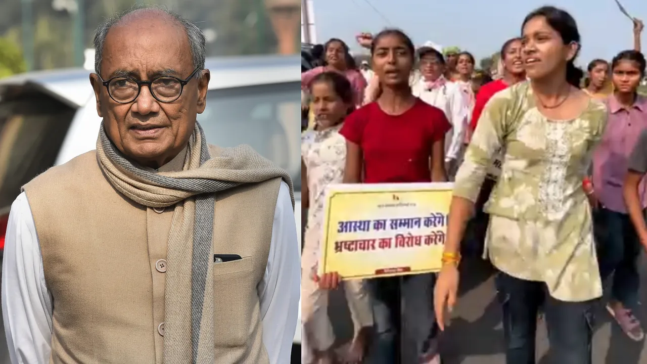 पदयात्रा में बच्चों से नारे लगवाने का वीडियो वायरल, मानवाधिकार आयोग सख्त