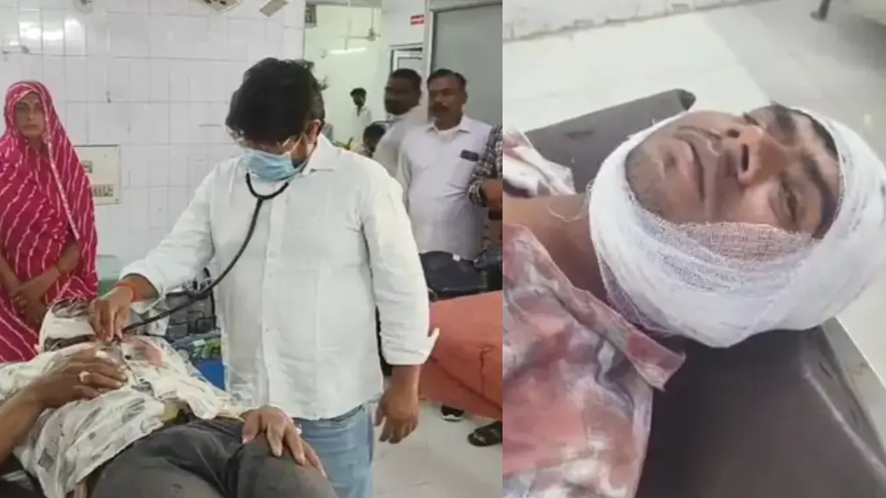 महज 1 फीट जमीन के लिए खून-खराबा: महोबा में बड़े भाई ने छोटे भाई के सिर पर मारी बंदूक की बट, लगे 10 टांके
