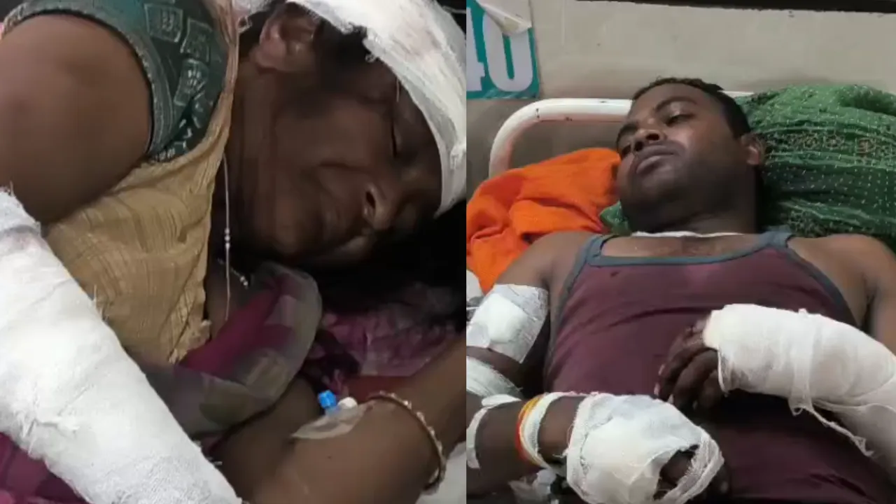 तेंदुए का खौफ: मां की चीख सुन जान की बाजी लगाकर भिड़ा बेटा, 30 मिनट तक चला संघर्ष