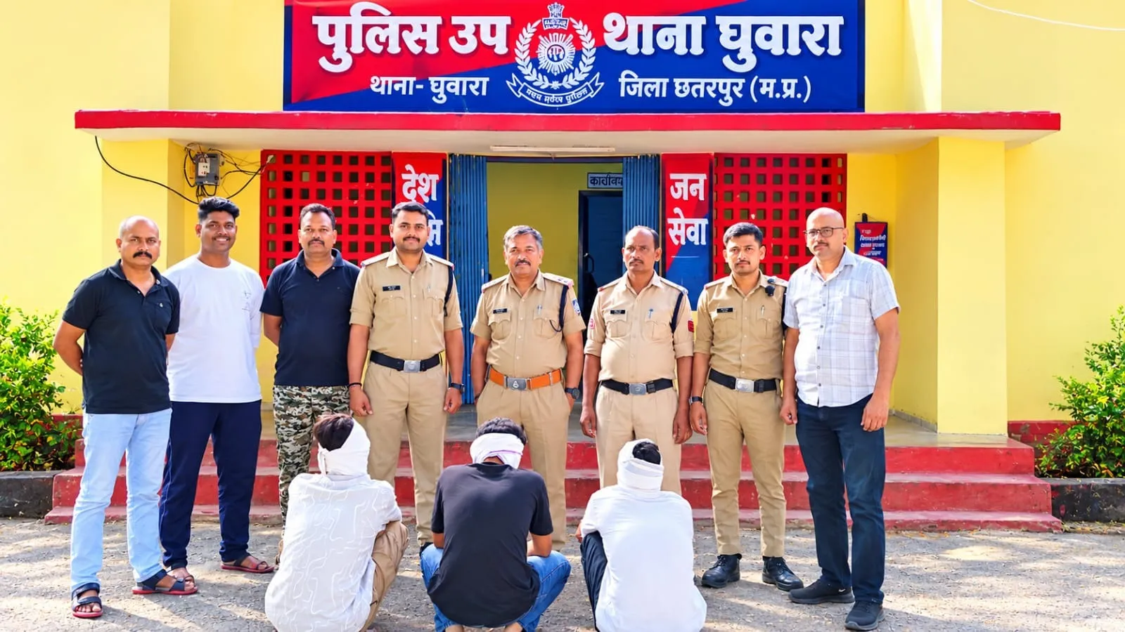 मटर बेचकर लौट रहे व्यापारी को लूटा था, नगर परिषद अध्यक्ष का भतीजा और पिकअप चालक सहित 3 गिरफ्तार