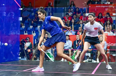 एशियन गेम्स 2026: भारतीय महिला स्क्वैश टीम ने जीता ब्रॉन्ज मेडल, सेमीफाइनल में हांगकांग के खिलाफ मिली हार