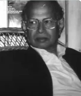 फिल्म निर्माता तपन सिन्हा की जयंती पर सूचना एवं प्रसारण मंत्रालय ने दी श्रद्धांजलि