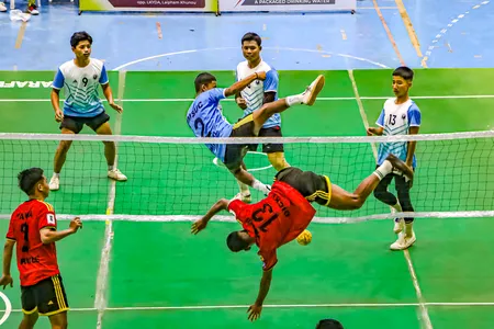 एशियन गेम्स: भारत के पुरुष क्वाड्रंट ने सेपकटकराव में ब्रॉन्ज मेडल जीता