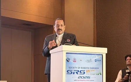 रोबोटिक्स और एआई बदलेंगे भारत की स्वास्थ्य व्यवस्था, सर्जरी से आगे बढ़कर निदान और उपचार में बढ़ेगी भूमिका: डॉ. जितेंद्र सिंह