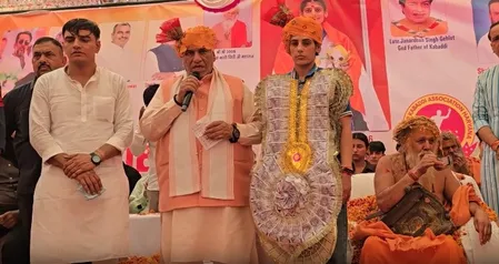 चरखी दादरी में एशियन गेम्स गोल्ड मेडलिस्ट रितु श्योराण का सम्मान, मंत्री कृष्ण लाल पंवार ने बढ़ाया हौसला