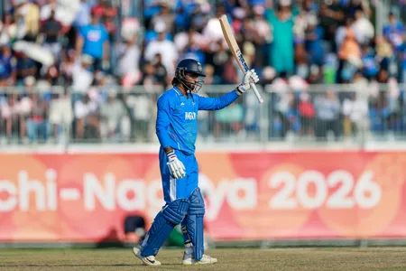 एशियन गेम्स 2026 : भारत ने पाकिस्तान के खिलाफ पहली पारी में बनाया अपना सर्वोच्च टी20 इंटरनेशनल स्कोर