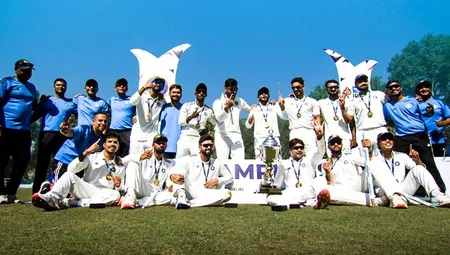मुकेश कुमार की शानदार गेंदबाजी, रेस्ट ऑफ इंडिया ने जम्मू-कश्मीर को हराकर जीता ईरानी कप का खिताब