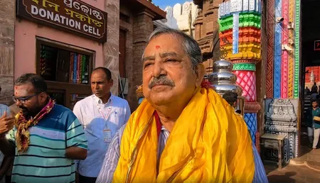 नीति आयोग के उपाध्यक्ष अशोक लाहिड़ी ने किए महाप्रभु जगन्नाथ के दर्शन, कहा-यहां आ पाना मेरा परम सौभाग्य