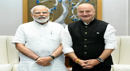 पीएम को 'चायवाला' कहने वालों पर अनुपम खेर का पलटवार, बोले- साधारण शुरुआत का मजाक नहीं, जश्न मनाना चाहिए