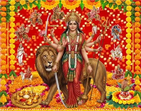 'मां शैलपुत्री के चरणों में नमन', केंद्रीय मंत्री गडकरी और सीएम योगी समेत नेताओं ने दी नवरात्र की शुभकामनाएं