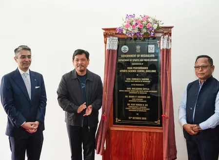 शिलांग में मेघालय के पहले स्पोर्ट्स साइंस सेंटर का उद्घाटन