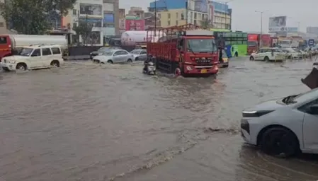 बेंगलुरु में भारी बारिश से जलभराव, भाजपा ने 'ब्रांड बेंगलुरु' को लेकर कांग्रेस सरकार पर बोला हमला