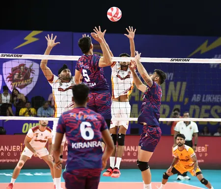 वॉलीबॉल चैंपियंस लीग: हरियाणा हरिकेन्स, अयोध्या गर्जन ने सेमीफाइनल में जगह बनाई