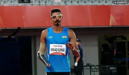 एशियन पैरा गेम्स: निषाद कुमार ने लहराया तिरंगा, टी47 लॉन्ग जंप में देश के लिए जीता गोल्ड मेडल