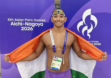 एशियन पैरा गेम्स: तैराकी में हिमांशु नंदल ने 100 मीटर ब्रेस्टस्ट्रोक में जीता ब्रॉन्ज, रवि ने सिल्वर पर जमाया कब्जा