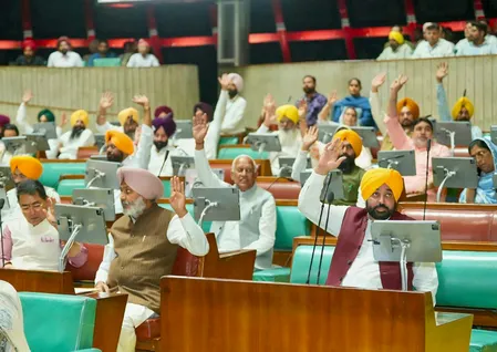 'दिल्ली एयरपोर्ट पर दो घंटे बैठाया, 50 हजार का भरवाया चालान', पंजाब विधानसभा में बोले सीएम भगवंत मान