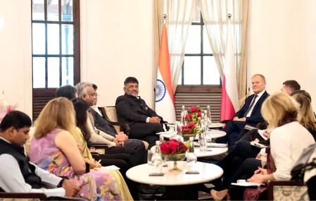 सीएम शिवकुमार ने पोलैंड के पीएम टस्क से की मुलाकात, 'ग्लोबल इन्वेस्टर्स मीट 2027' के लिए साझेदार बनने का दिया निमंत्रण