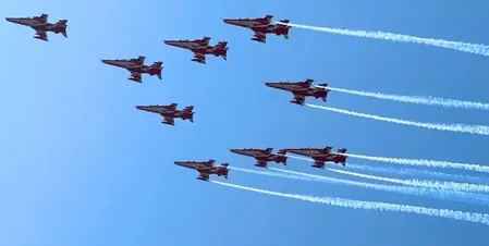 वाराणसी के घाट पर वायु सेना दिखाएगी करतब, 25 अक्टूबर को भी जारी रहेगा हवाई प्रदर्शन