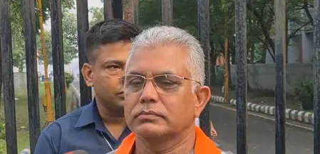 जम्मू-कश्मीर में अब आतंकवाद नहीं, विकास की बात हो रही है: दिलीप घोष