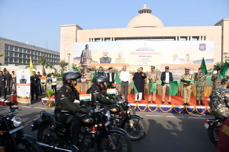 नशे के खिलाफ देशव्यापी बाइक रैली 'स्टैच्यू ऑफ यूनिटी' के लिए रवाना, 31 अक्टूबर को परेड में होगी शामिल