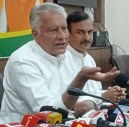 'ड्रग सर्वे रिपोर्ट सार्वजनिक करे पंजाब सरकार', भाजपा नेता सुनील जाखड़ की चुनौती